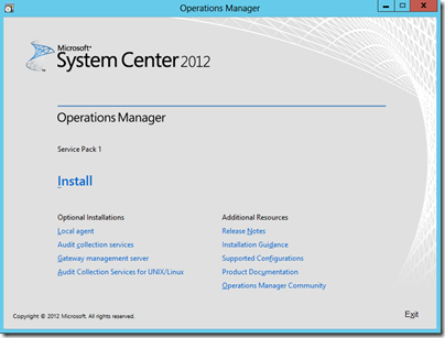 Step-by-Step: Installing System Center Operations Manager 2012 SP1 ...