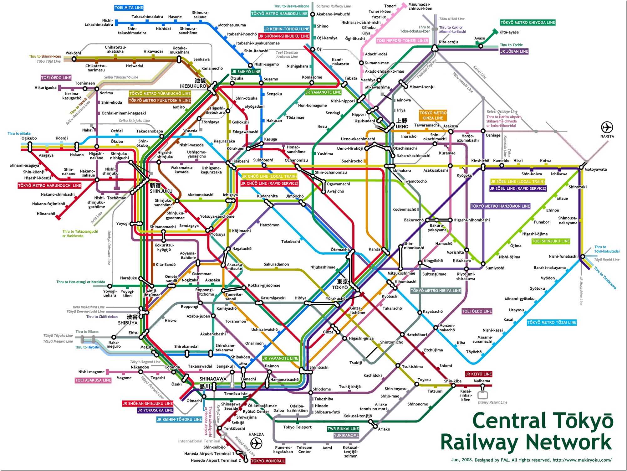 Tokyo-Metro-Map