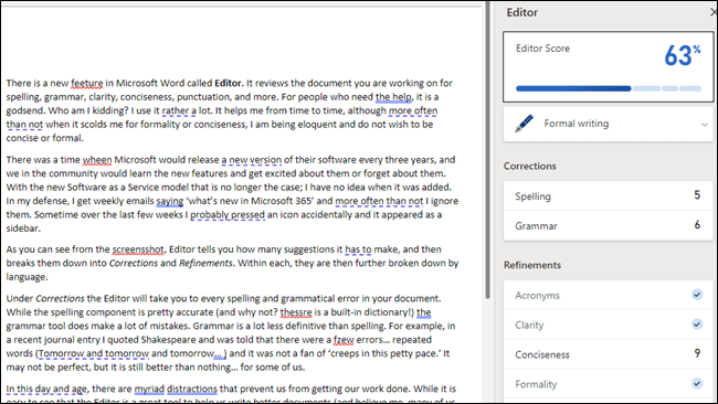 Typos generated intentionally!