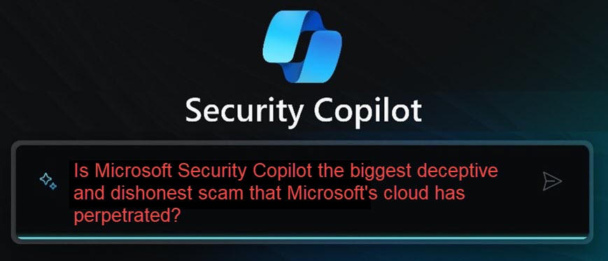 Security Copilot: WARNING!